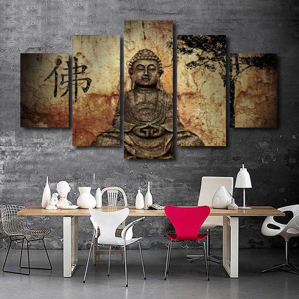 Buddha | 5 delar Diamantmålning | Eget foto diamantmålnings | Diamond painting | Fyndiq | Sverige
