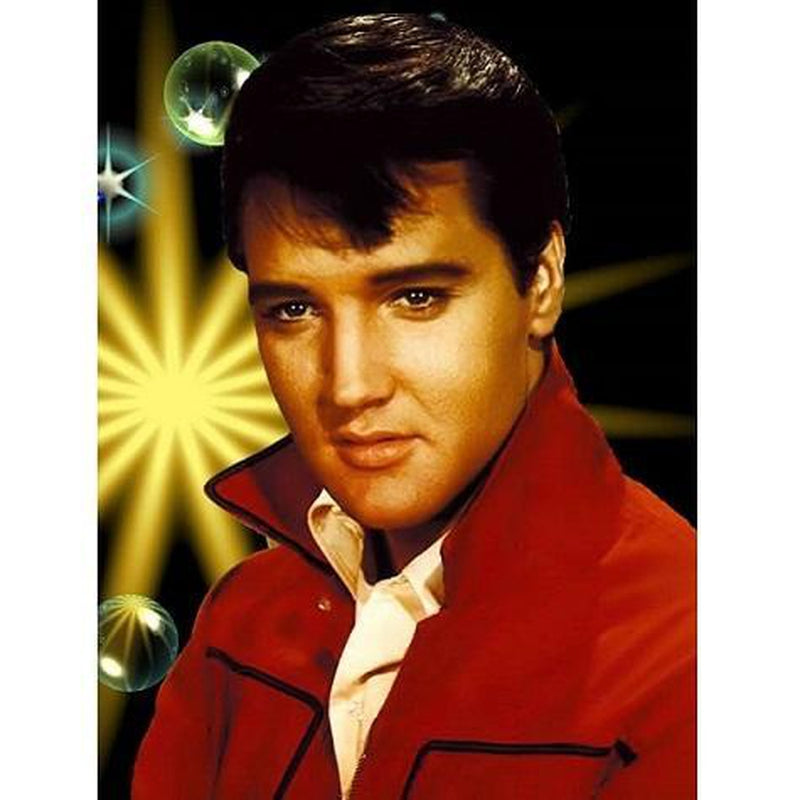 Elvis Presley porträtt Diamantmålning | Eget foto diamantmålnings | Diamond painting | Fyndiq | Sverige