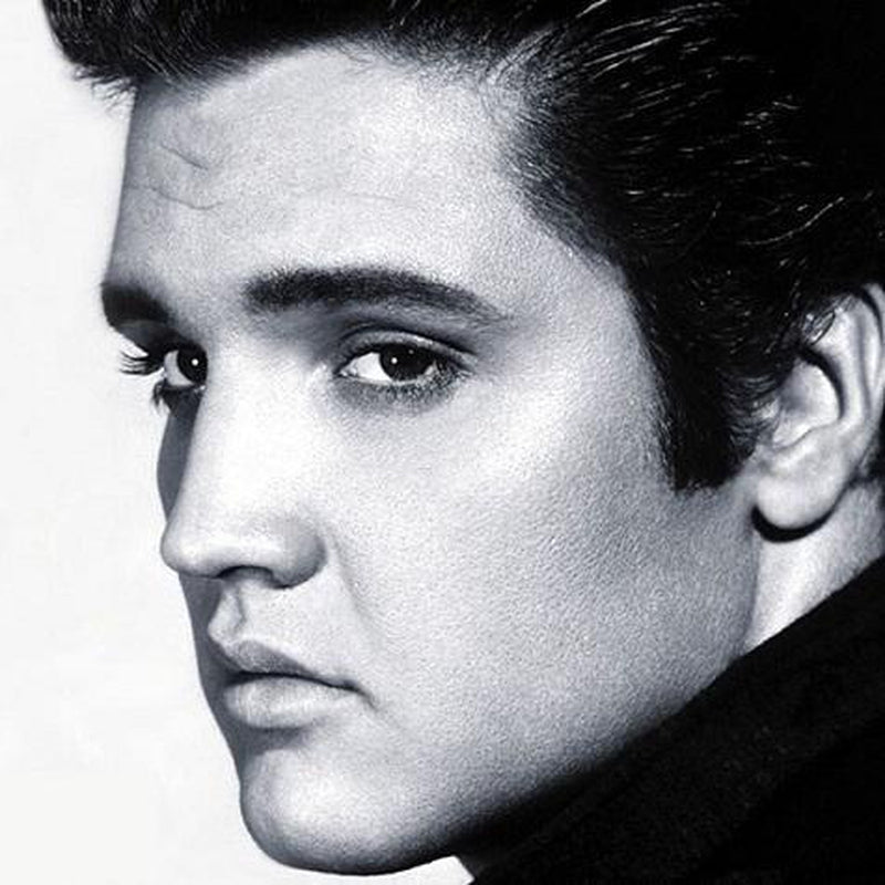 Elvis Presley svart/vit Diamantmålning | Eget foto diamantmålnings | Diamond painting | Fyndiq | Sverige