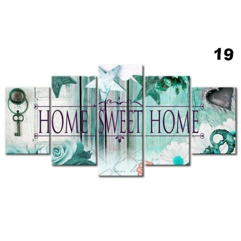 Home Sweet Home | 24 Varianter Diamantmålning | Eget foto diamantmålnings | Diamond painting | Fyndiq | Sverige
