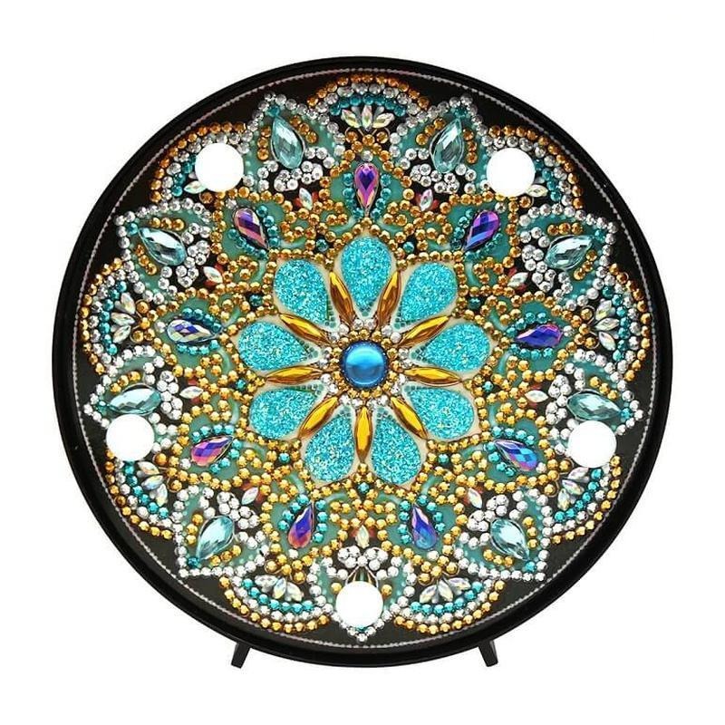 Mandala lamp | Diamond painting Diamantmålning | Eget foto diamantmålnings | Diamond painting | Fyndiq | Sverige