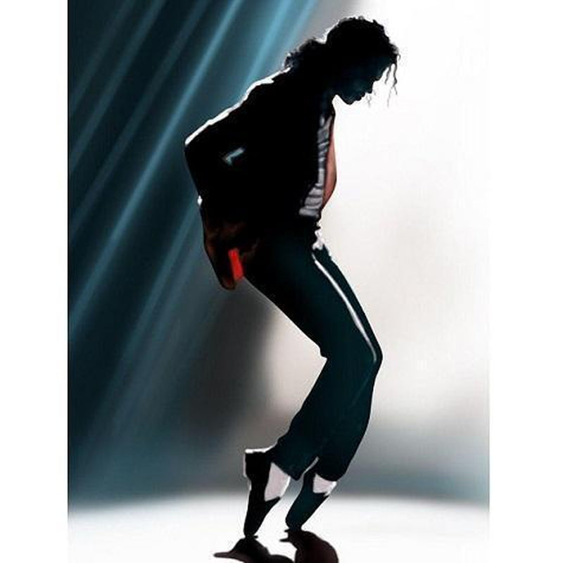 Michael Jackson skugga Diamantmålning | Eget foto diamantmålnings | Diamond painting | Fyndiq | Sverige