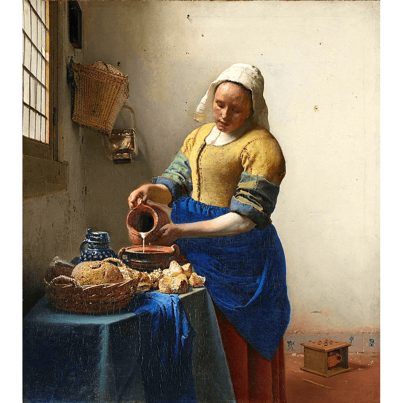 Mjölkpigan | Johannes Vermeer Diamantmålning | Eget foto diamantmålnings | Diamond painting | Fyndiq | Sverige