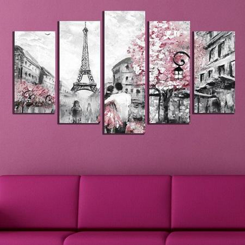 Paris | 5 delar Diamantmålning | Eget foto diamantmålnings | Diamond painting | Fyndiq | Sverige