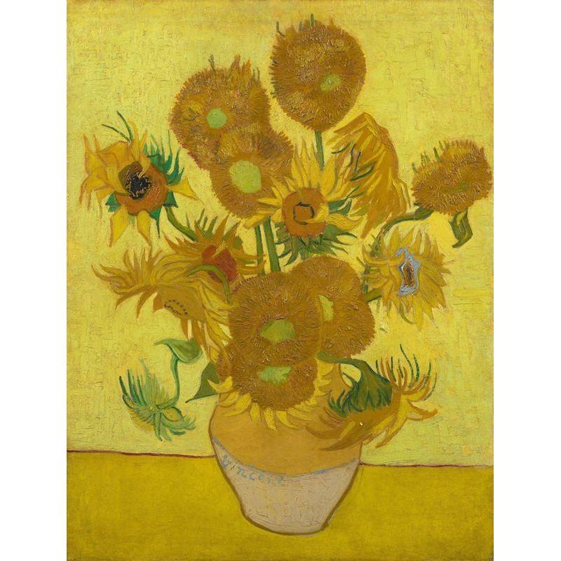 Solrosor i vas | Vincent van Gogh Diamantmålning | Eget foto diamantmålnings | Diamond painting | Fyndiq | Sverige